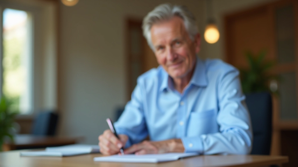 Mentor writing notes during mentoring session, showing active engagement and documentation of mentee progress